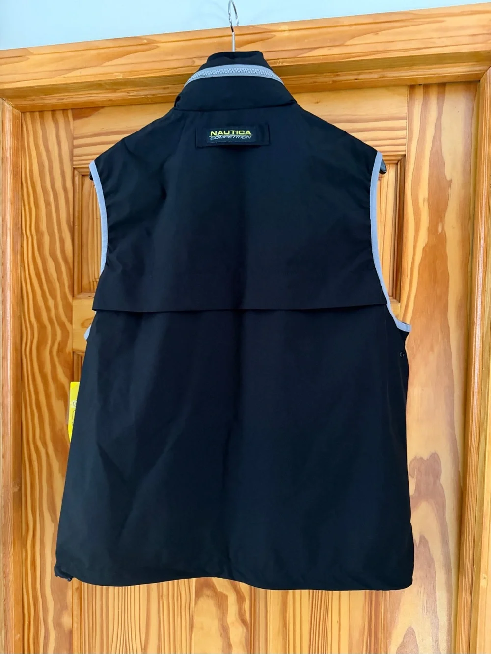 Nautica Competition Black Zip-Front Performance Vest